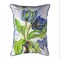 Betsy Drake Tulips & Morpho Large Indoor/Outdoor Pillow 16x20